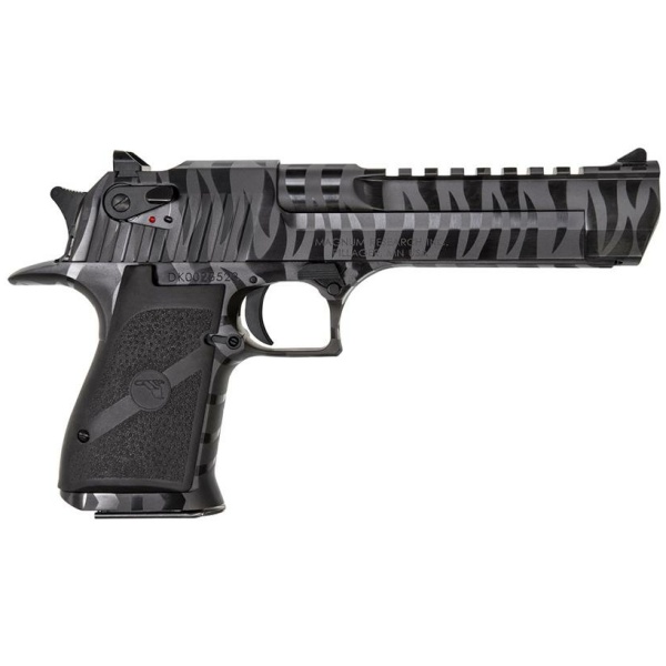 Magnum Research Mark XIX Handgun .44 Mag 8rd Magazine 6" Barrel Black with Tiger Stripes