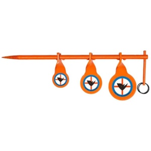 Do All Outdoors 22 Triple Tree Spinner Target for Shooting Fun