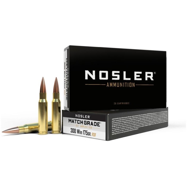 Nosler RDF .308 Match Ammo - 20/Box - Long Range