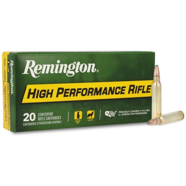 Remington High Performance Rifle Ammo - 55 Grain Box