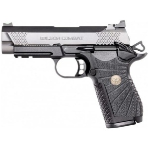 Wilson Combat EDC X9 2.0 Handgun 9mm Luger 15rd Magazine(2) 4" Barrel Lightrail Armor-Tuff Slide Ambi Safety Anodize Frame