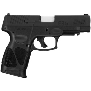 Taurus G3XL Handgun 9mm Luger 12rd Magazines(2) 4" Barrel Tenifer Matte Black Finish Steel Sights