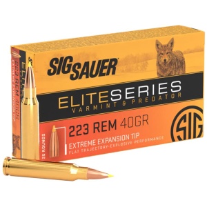 Sig Sauer 223 Rem Varmint Ammo - 20 Rounds