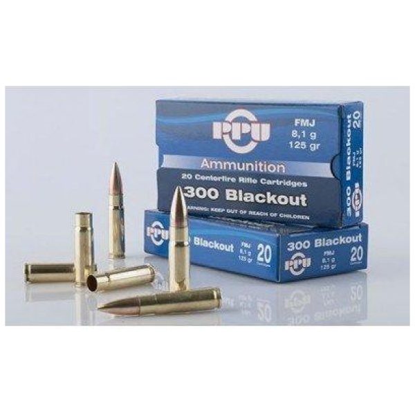 PPU .300 AAC Blackout 20rd Box - Big Game Hunting
