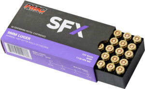 PMC SFX 9mm 124gr JHP Ammo for Reliable Self-Defense