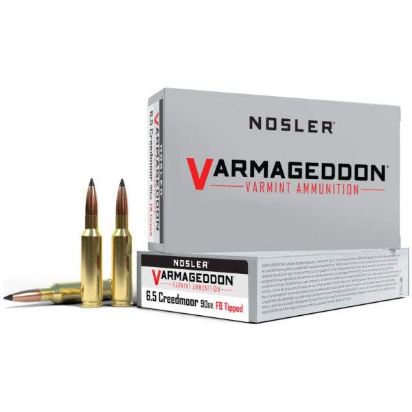 Nosler Varmageddon Ammo: Precision Varmint Loads (20/box)
