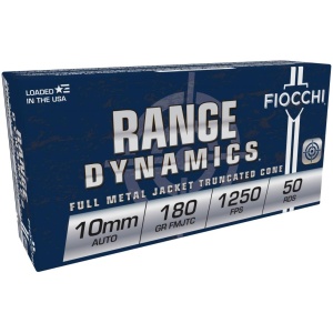 Fiocchi Shooting Dynamics 10MM Ammo - 50 Rounds