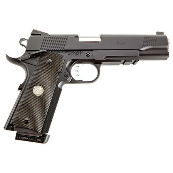 Wilson Combat CQB Lightrail Full-Size Handgun .45 ACP 8rd Magazines (2) 5" Barrel Black Armor-Tuff CA Compliant
