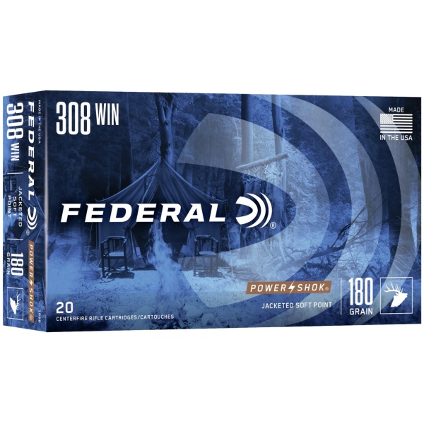 Federal Premium 308 Winchester Ammo - 20/Box