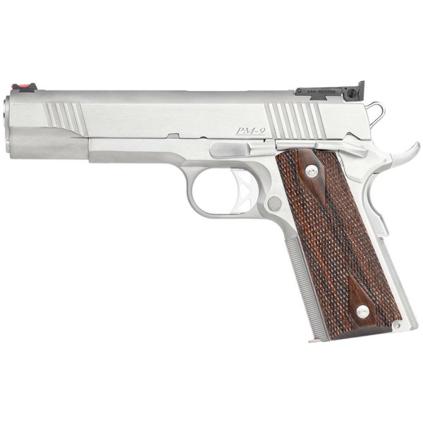 Dan Wesson Pointman Nine PM-9 Handgun 9mm Luger 9rd Magazine 5" Barrel Stainless