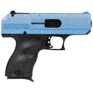 HiPoint C-9 Blue Sparkle Handgun 9mm Luger 8rd Magazine 3.5" Barrel Blue Slide with black Grip