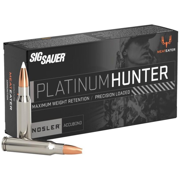 .308 Winchester 165 Grain AccuBond Hunting Ammunition - 20 Rounds - Sig Sauer Platinum