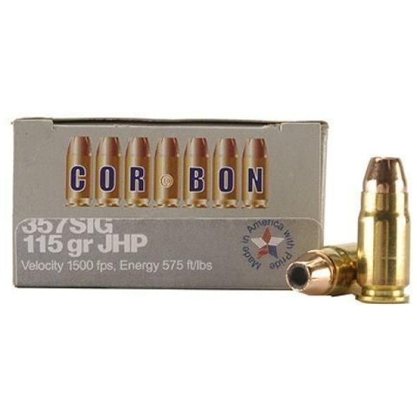 Cor-Bon Self-Defense Ammo: .357 Magnum 20 Rounds - JHP