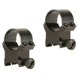 Weaver Sure Grip Detachable Aluminum Scope Rings (4-Screws) 1" X-High Matte Clam