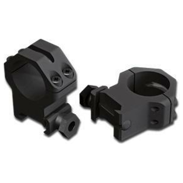 Weaver 4-Hole Skeleton Aluminum Scope Rings for Precision Aim