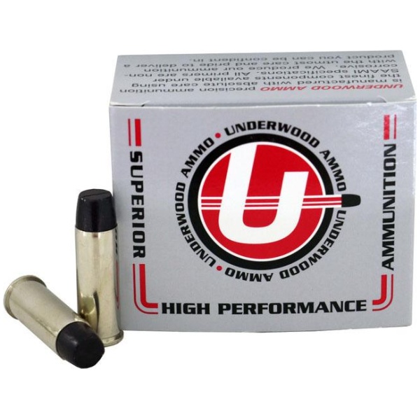 .44 Mag Ammo - 20 Rounds - Underwood 305 Grain