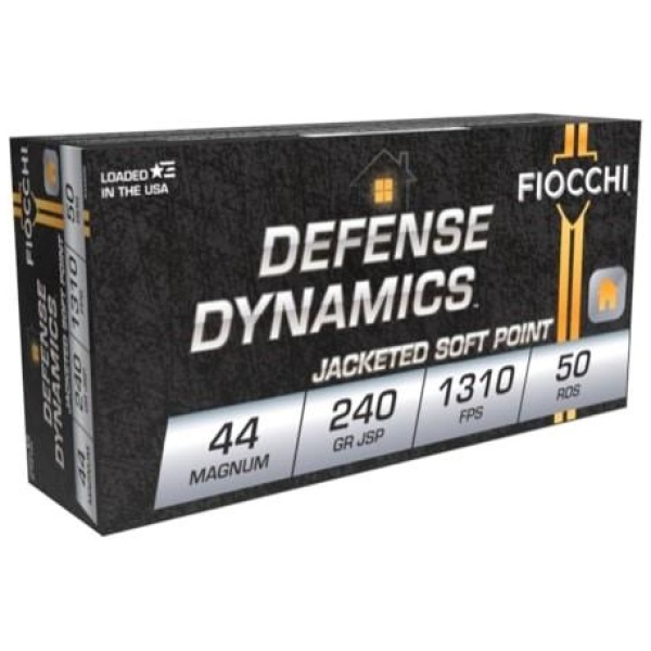 Fiocchi .44 Mag Ammunition - 240 Rounds - Shooting Dynamics