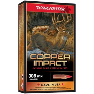 Copper Impact 308 Winchester Ammo - 20/Box | Winchester