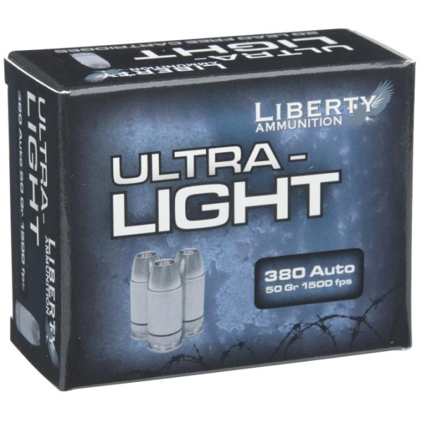 Liberty .380 Ammunition: 50 Rounds of Self-Defense