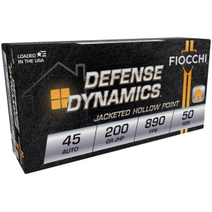 Fiocchi Pistol Ammunition .45 ACP - 50 Rounds Box