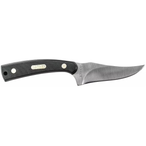 Old Timer Sharpfinger Knife Full Tang 3 3/10" Fixed Blade Black