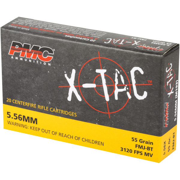 PMC 5.56x45mm 55gr FMJ-BT 20/Box - Ammo - Image 3