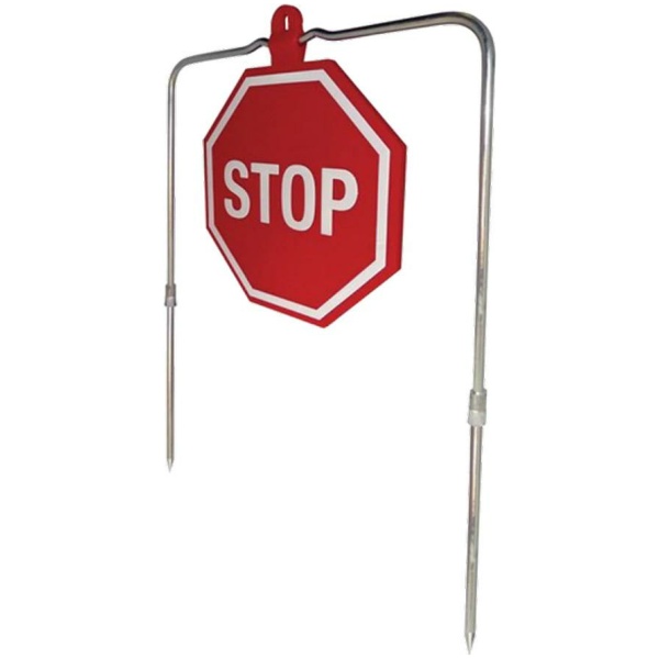 Do All Outdoors 9" Impact Seal Stop Sign Target for Shooters