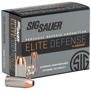 Sig Sauer 40 S&W 180gr Ammunition - 20 Rounds