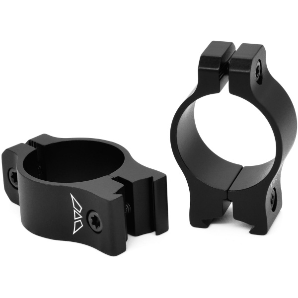 Warne Vapor 2-Piece Rimfire Scope Rings 1" Low Anodized