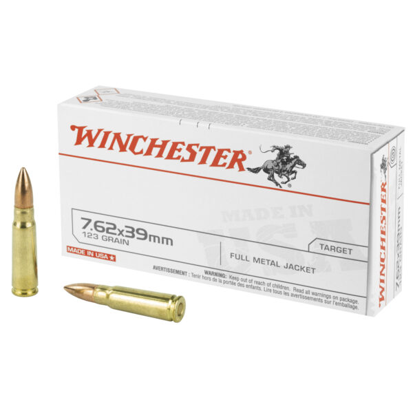Winchester 7.62x39mm FMJ Ammo for Accuracy and Reliability