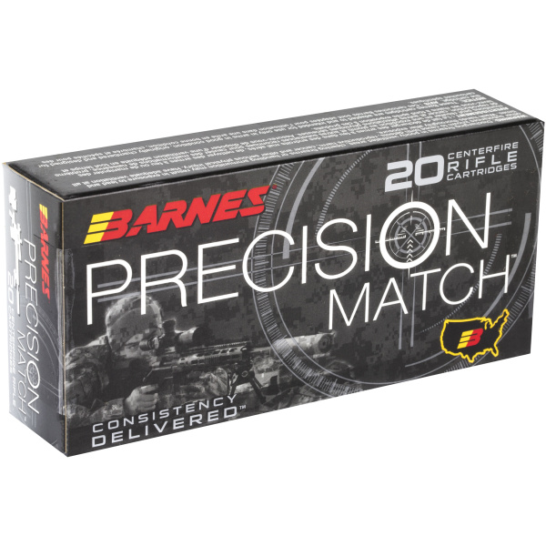 Barnes 5.56 69gr Match Ammo - 20/Box | Precision Accuracy - Image 2