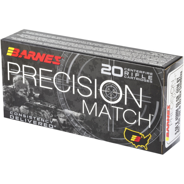 Barnes 5.56 69gr Match Ammo - 20/Box | Precision Accuracy - Image 3