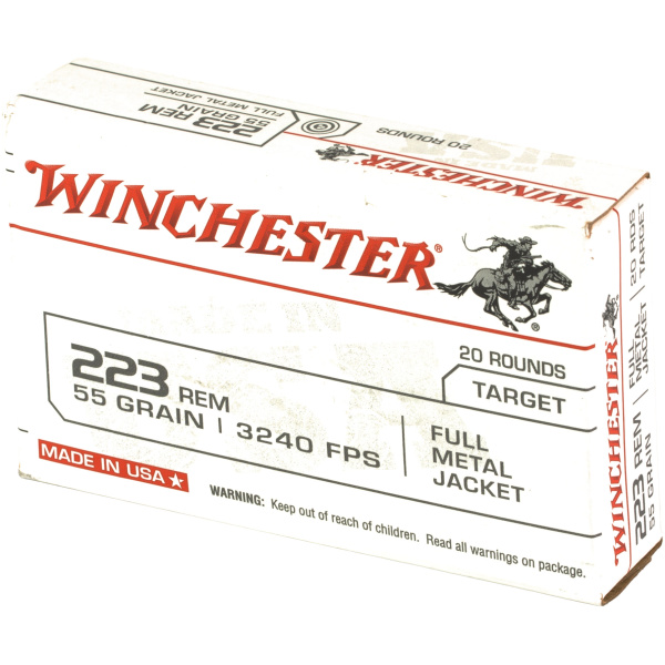 Winchester 223 Remington Ammo - 55 Grain, 20/Box - Image 3