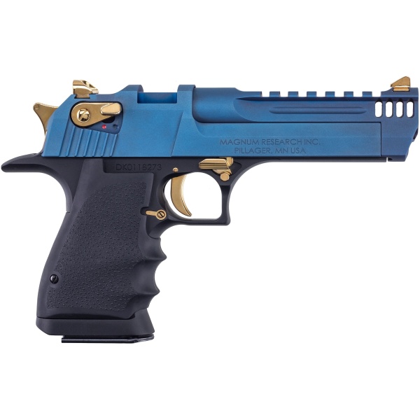 5" BLACK & CARBO BLUE PVDDESERT EAGLE L5 SERIES 357MAG