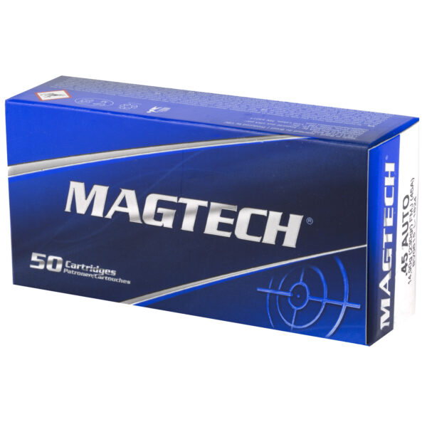 Magtech 45ACP 230 Grain FMC Ammunition 50 Rounds Quality Performance - Image 3