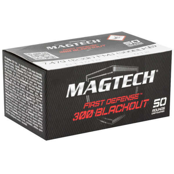 Magtech First Defense 300 Blackout 123 Grain FMJ Ammo 50 Rounds - Image 2
