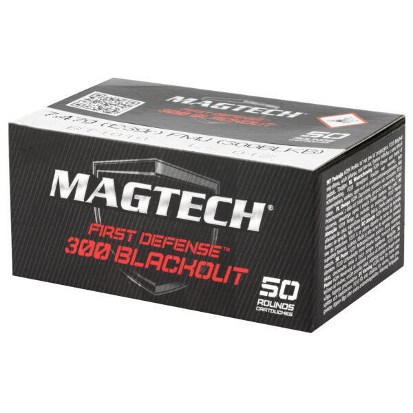 Magtech First Defense 300 Blackout 123 Grain FMJ Ammo 50 Rounds - Image 3