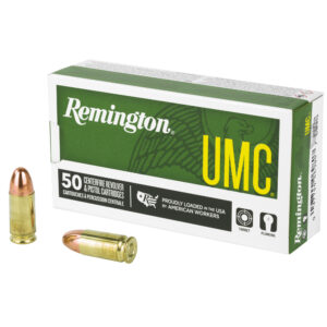 Remington UMC 9mm Handgun Ammo American-Made Quality