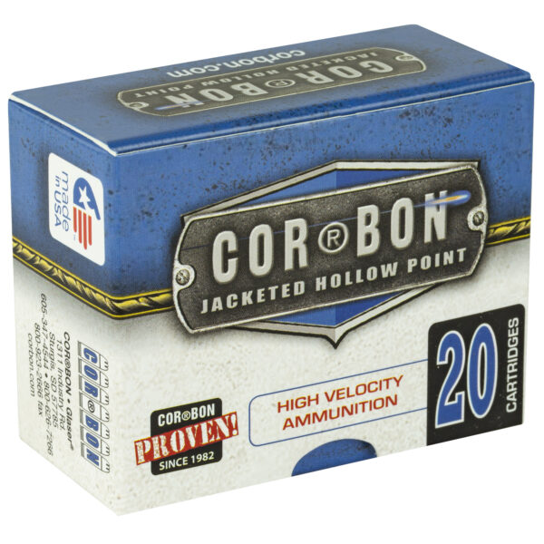 Cor-Bon 9mm JHP Self-Defense Ammo with Flash Suppression - Image 2