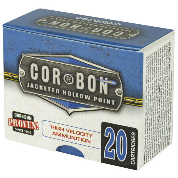 Cor-Bon 9mm JHP Self-Defense Ammo with Flash Suppression - Image 3
