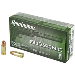 Remington Subsonic 9mm Ammo for Silencer Performance