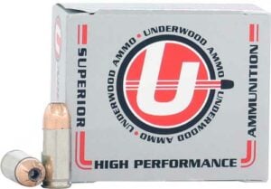 Underwood 9mm Luger 115gr JHP Ammo for Optimal Performance