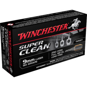 Lead Free Super Clean 9mm Luger Ammunition by Winchester