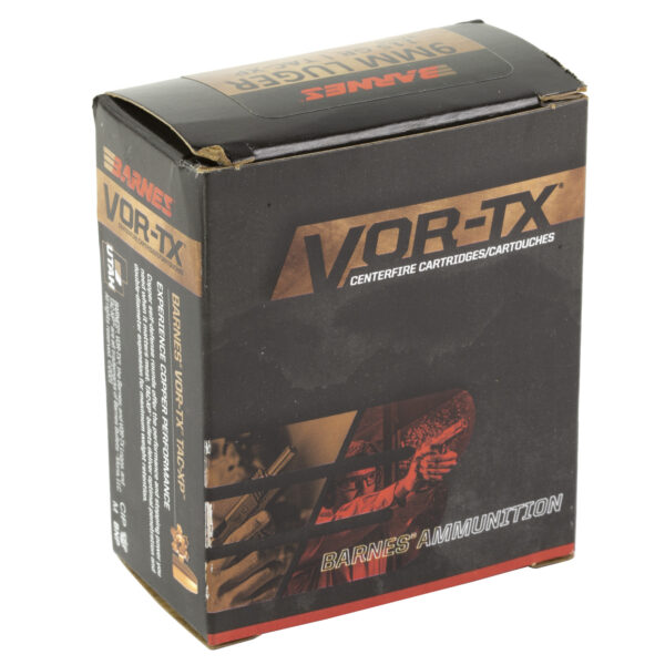 Barnes VOR-TX 9mm Ammo with Rapid Expansion and Accuracy - Image 2