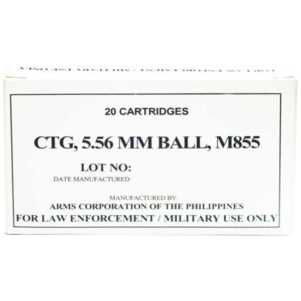 M855 5.56x45mm 1000rd Case | FMJ Ammo - Mil-Spec - Image 2