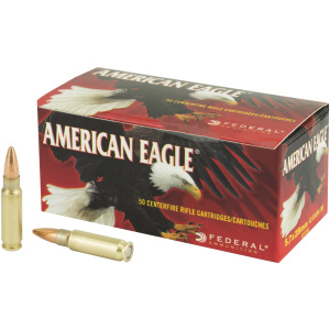 American Eagle Handgun Ammunition 5.7x28mm 40 gr FMJ 1655 fps 50/ct