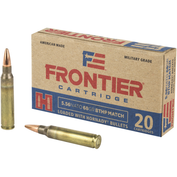 Hornady Frontier NATO Rifle Ammunition 5.56mm 68 gr BTHP-MATCH 20/ct - Image 3