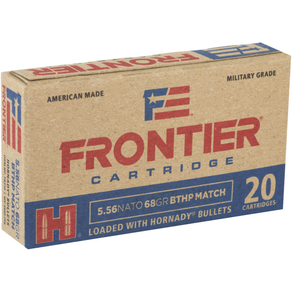 Hornady Frontier NATO Rifle Ammunition 5.56mm 68 gr BTHP-MATCH 20/ct - Image 4