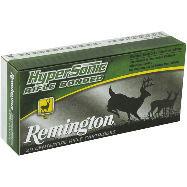 Remington Hypersonic Bonded Rifle Ammunition .270 Win 140 gr PSP 2975 fps 20/ct