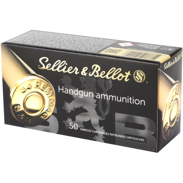 Sellier & Bellot Pistol & Revolver Ammo .44 Rem Mag Sp 240 gr 50/Box - Image 3
